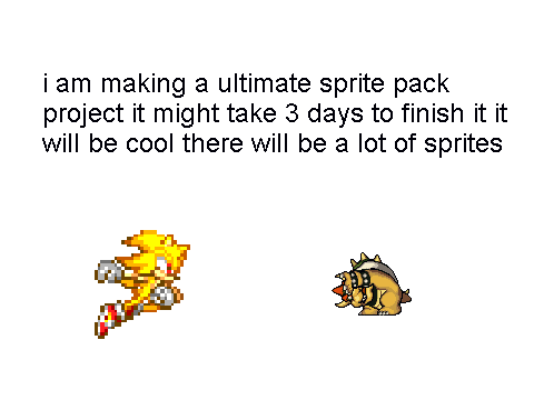 ultimate sprite packs coming soon
