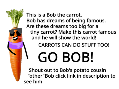 MAKE THIS CARROT FAMOUS 