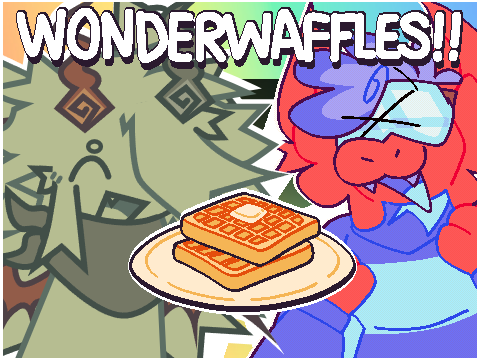 Wonderwaffles collab w/ @mogekov :3