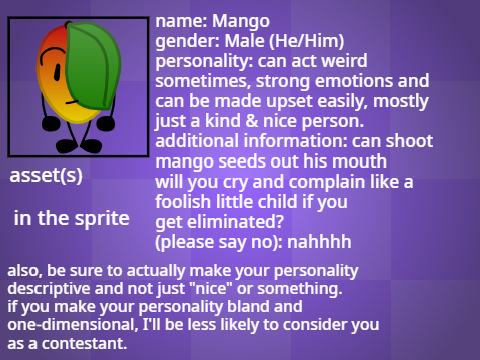 BFTGG² MANGO SIGNUP