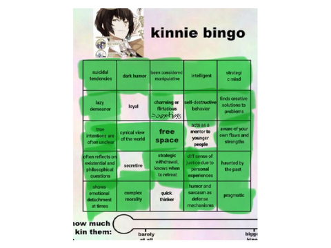 Kinnie bingos ig