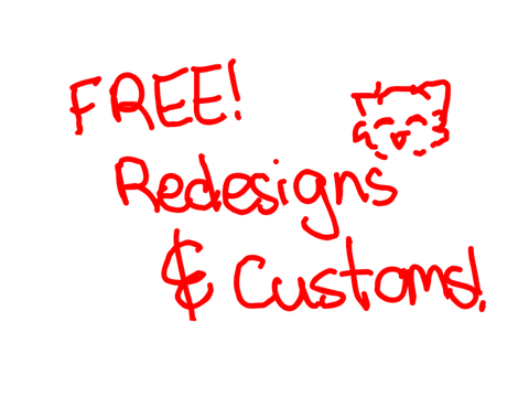 200+ FREE Redesigns and Customs !!