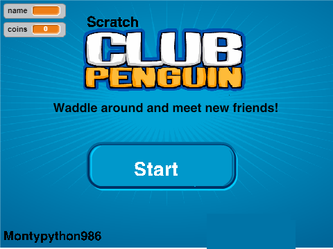 Club Penguin  Scratch edition