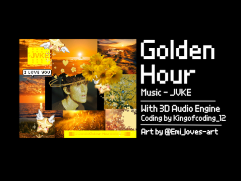 Golden Hour (JVKE) 3D Audio