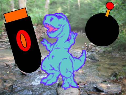 よけろ！ティラノサウルスゲーム