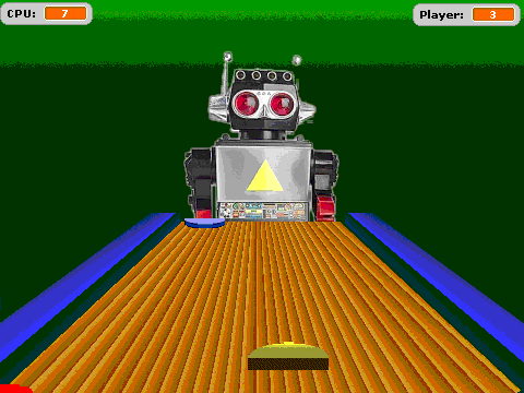 3D Robot Pong Game