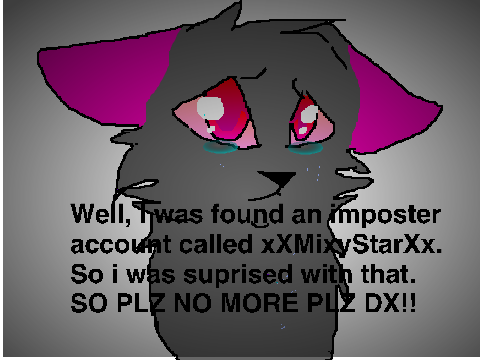 NO NEW IMPOSTER ACCOUNTS PLZ DX