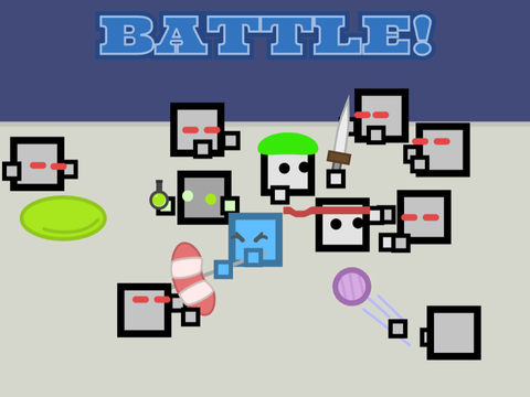 BATTLE! Title screen