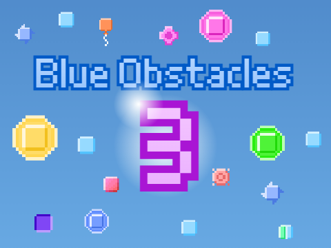 Blue Obstacles 3