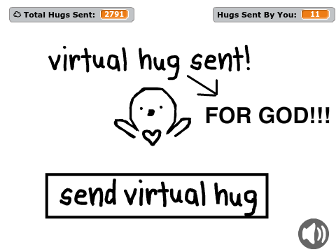 Virtual Hug Sender~God Style