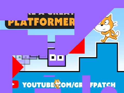 Griffpatch's platformer - Cloud tutorial 4