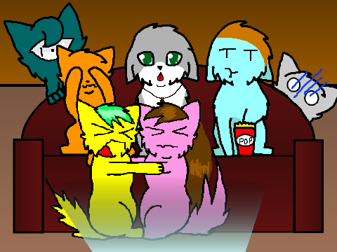  Add Yourself Watching a Horror Movie remix