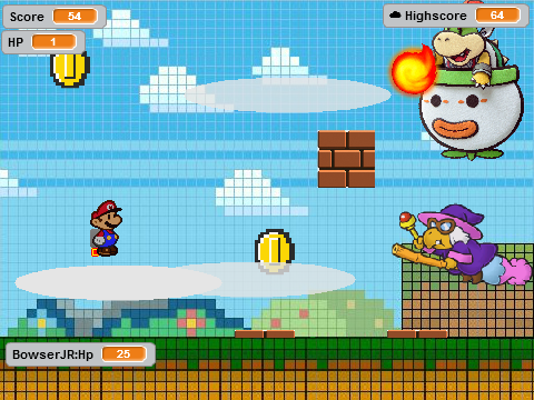 Mario Jetpack Land!