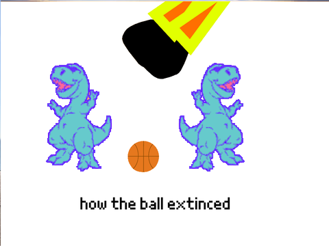 how the ball extinced