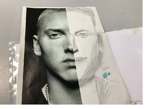 Is this Eminem or white lebron James 