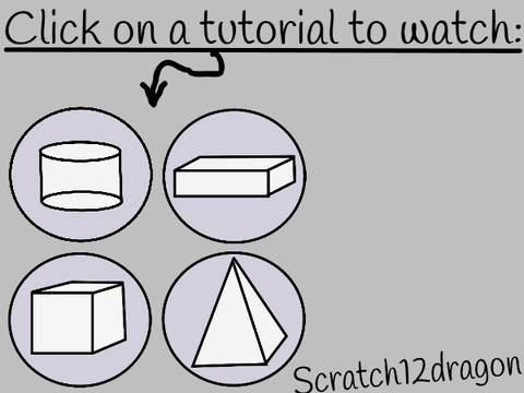 How to draw 3D shapes