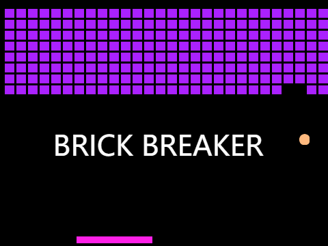 Brick Breaker #GAME