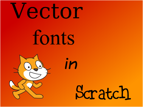 Fonts in Vector!