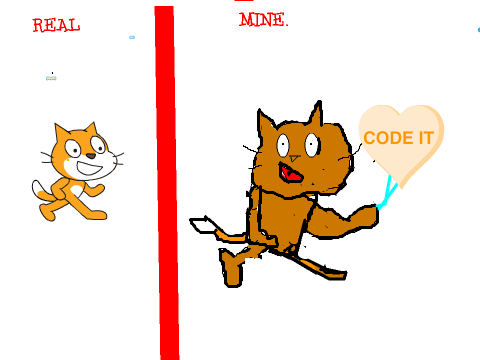 Scratch speed drawing