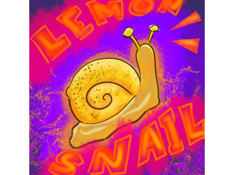 LEMON SNAIL | Graffiti / Street Art Style Digital Art Piece