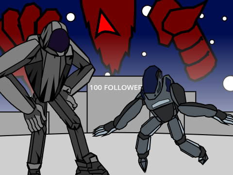 (Thanks for 100 followers!)The sentinels doing a little boogie