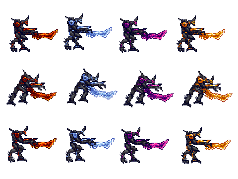 Edited Trooper Pirate Sprites (Metroid)