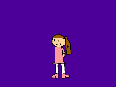 Stickgirlsparkles as a human!