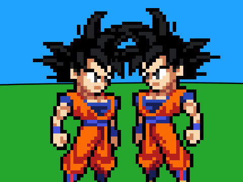 Goku versus Goku