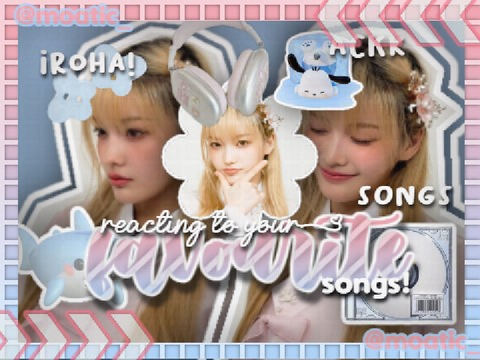 ꔫreacting to ur꒱ꜰᴀᴠᴇ⟢songs!