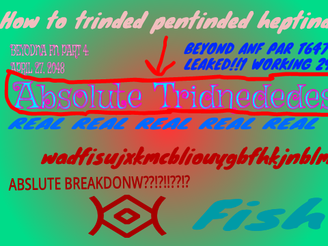 How to trinded pentinded heptinded