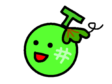メロン描いてみた