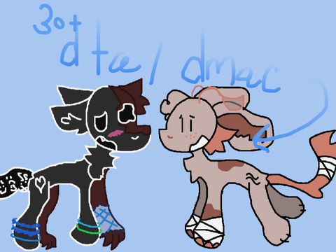 [MORE CHARACTERS!!] 30 follower dta/dmac