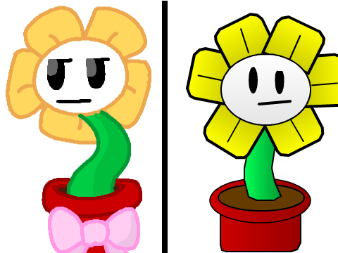 How would YOU draw Flowey? 