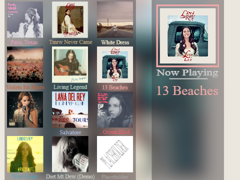 || Playlist No. 1 | Lana Del Rey ||