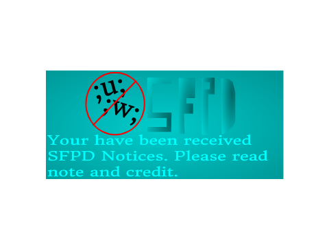 The SFPD Banner