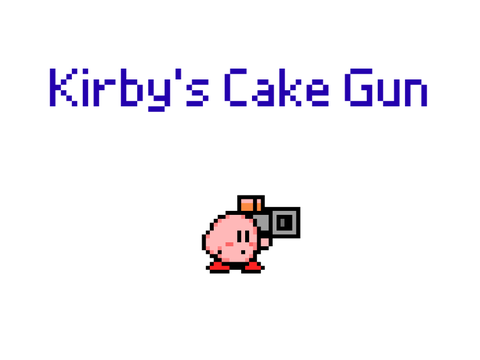 Kirby’s Cake Gun