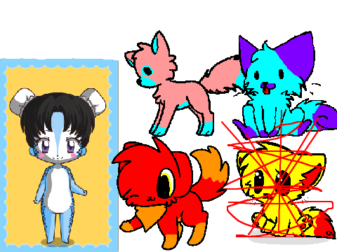 Adopt a chibi kitty cat!