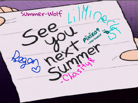 Sign The Goodbye Card!  remix remix