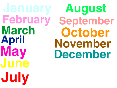 Synesthesia Calendar remix