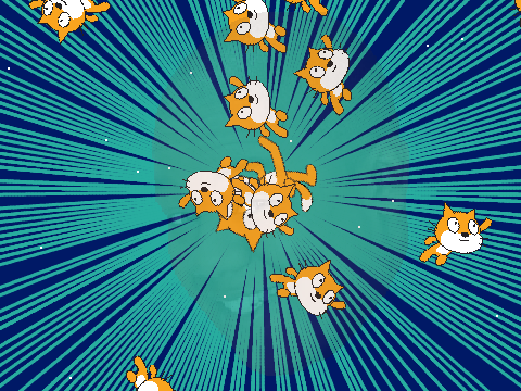 a Untitled duplicatig scratch hero stars + meows = not ray gun