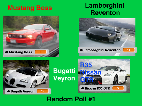 Random Poll: Which Car Would You Prefer?