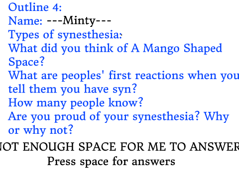 ---Minty---'s Book Interview!