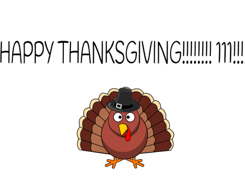 Happy thanksgiving!!!! 