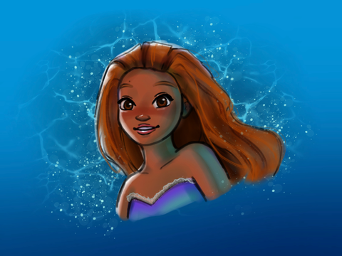 ariel speedpaint