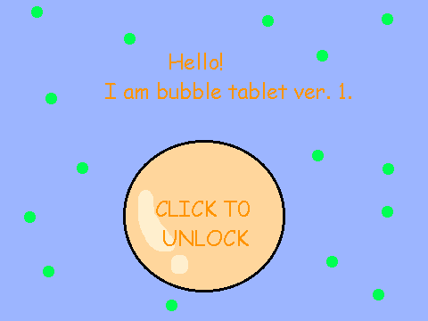 Bubble Tablet 1.0.1