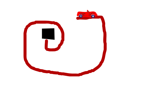 traveling car