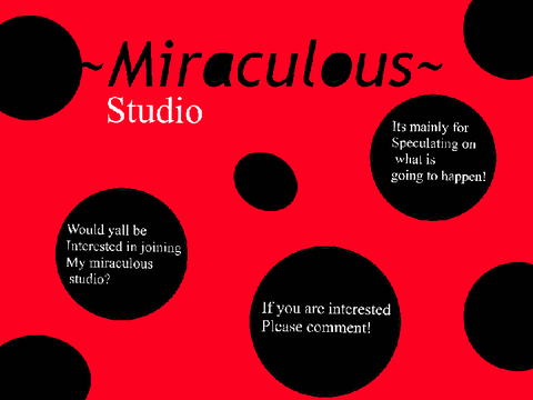 Miraculous studio