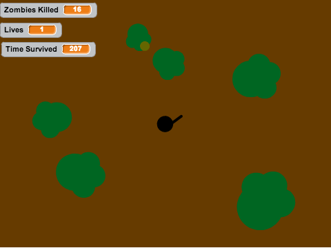 Paintballs vs Zombies