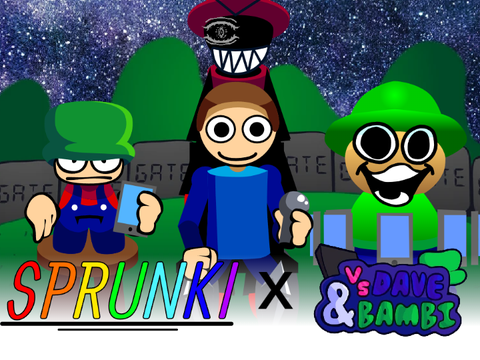 Sprunki x Dave and bambi