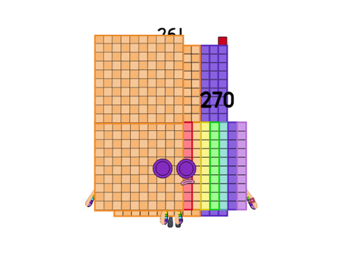 Numberblocks Band 261-270 remix